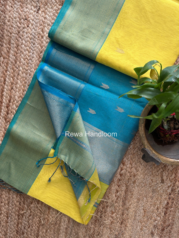 Maheshwari Tissue Silk Saree