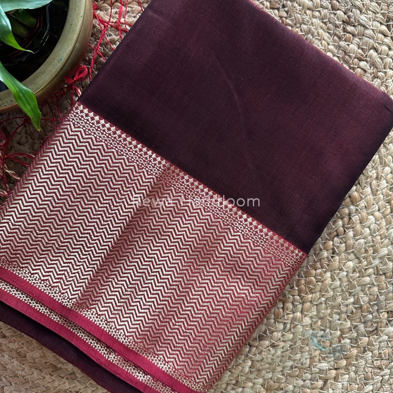 Maheshwari Zari Skirt Saree