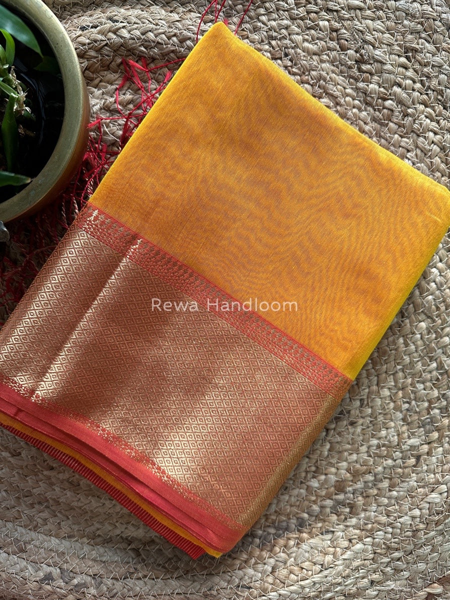 Maheshwari Zari Skirt Saree