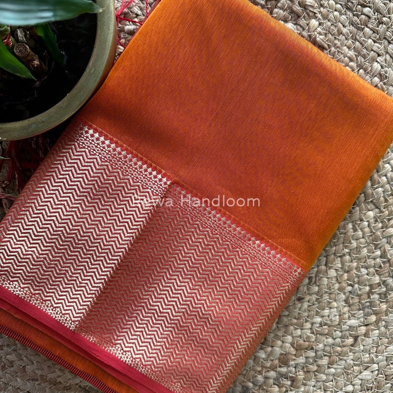 Maheshwari Zari Skirt Saree