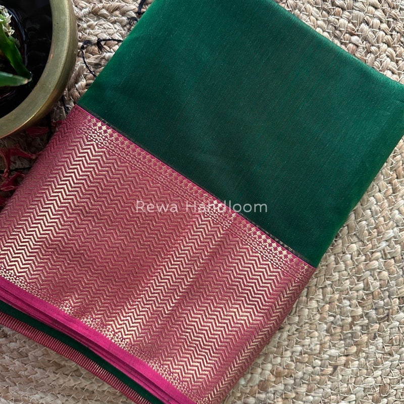 Maheshwari Zari Skirt Saree
