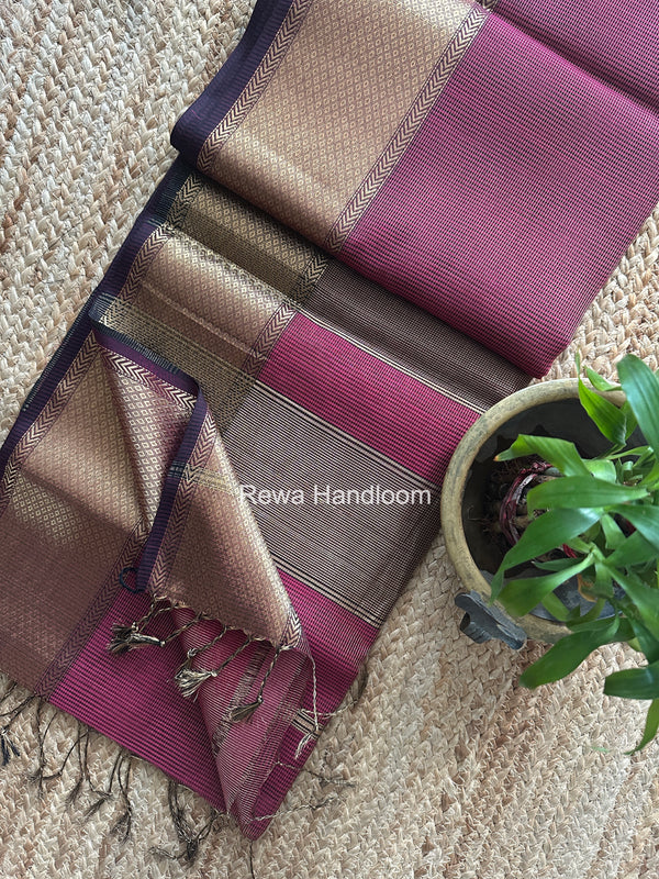 Exclusive Maheshwari Tissue Silk Saree