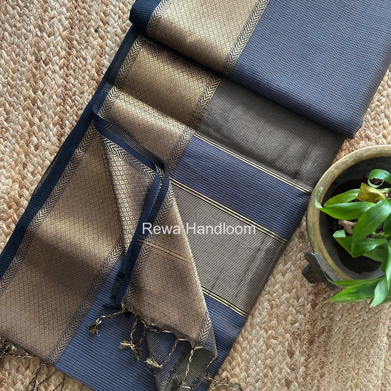Exclusive Maheshwari Tissue Silk Saree