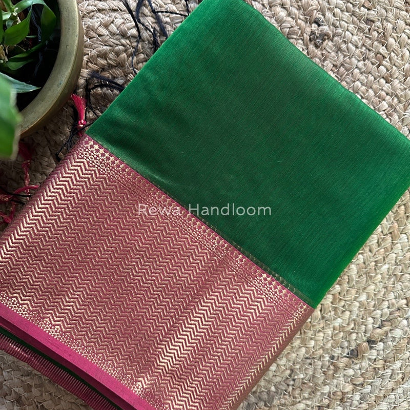 Maheshwari Zari Skirt Saree