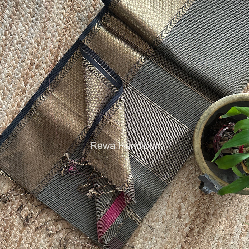 Exclusive Maheshwari Tissue Silk Saree