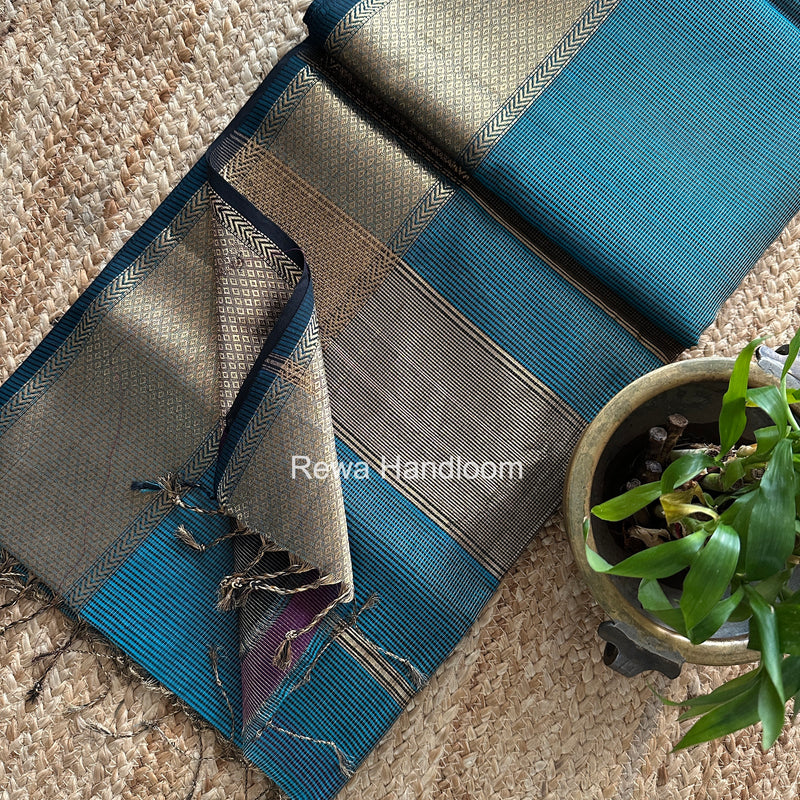 Exclusive Maheshwari Tissue Silk Saree