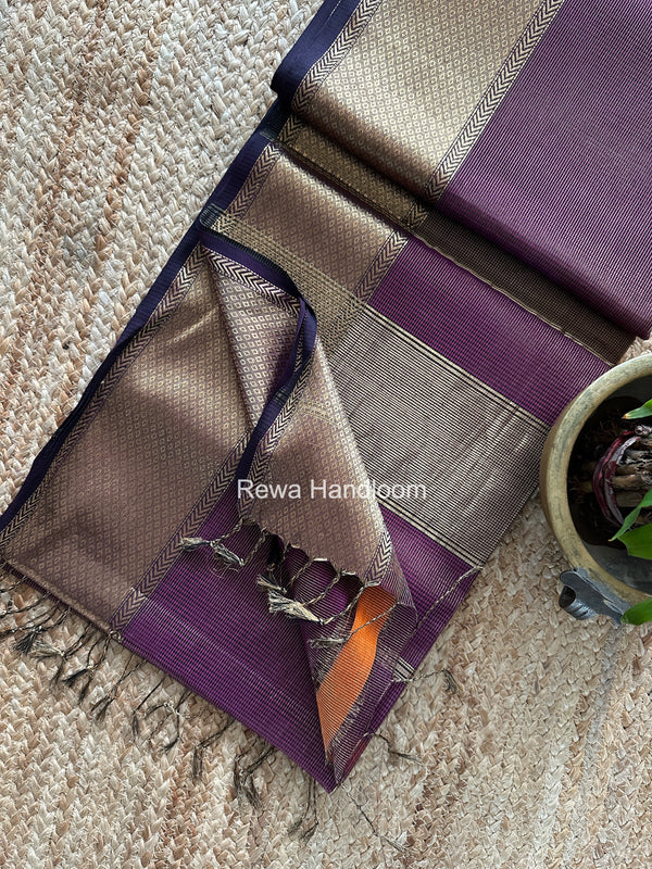 Exclusive Maheshwari Tissue Silk Saree
