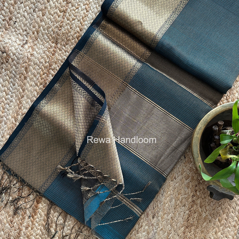 Exclusive Maheshwari Tissue Silk Saree