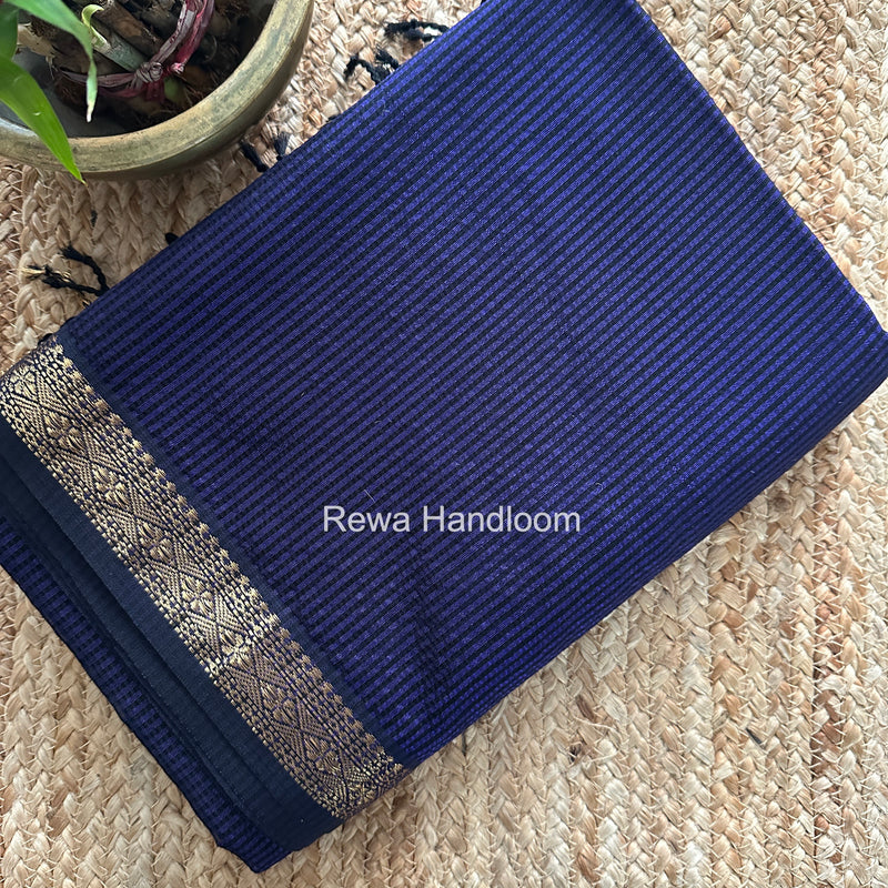 Maheshwari Violet Garbha Reshami Rich Pallu Silk Saree GRPS06