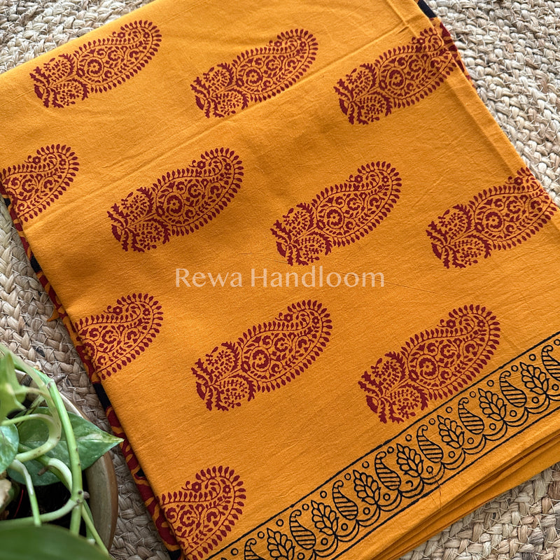 Bagh Print Cotton Suit