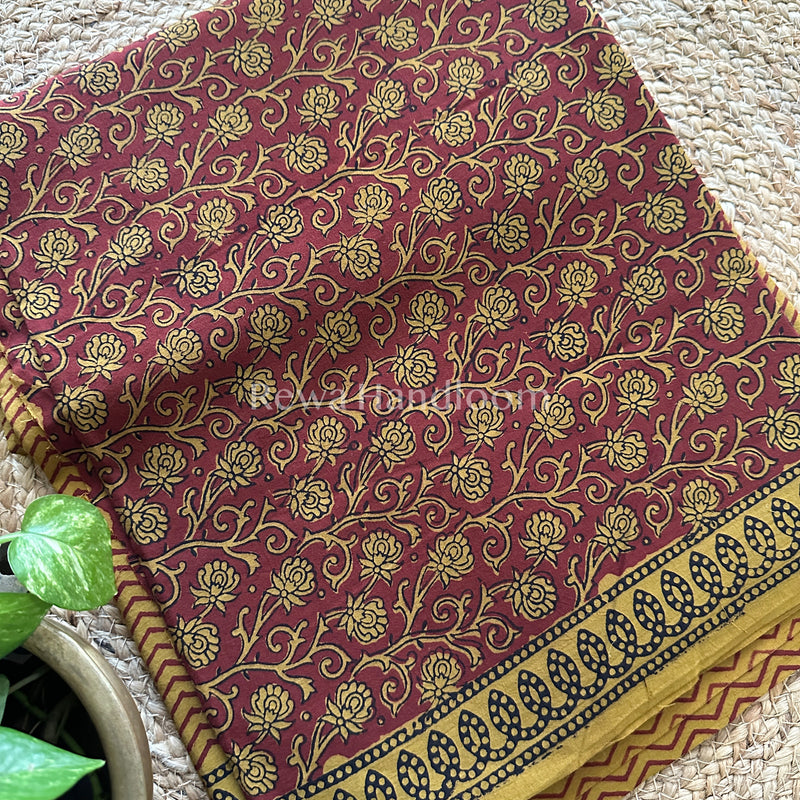 Bagh Print Cotton Suit