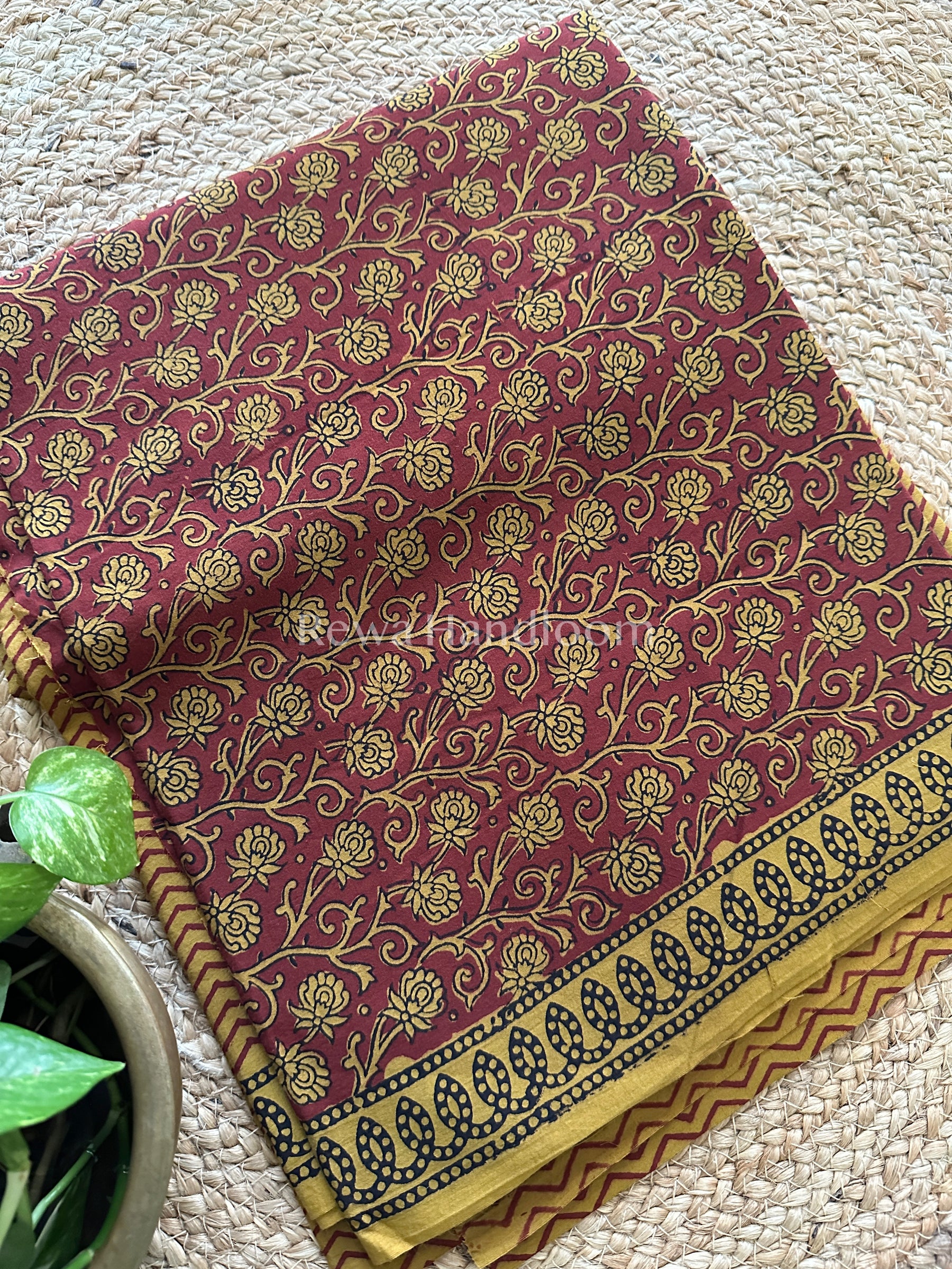 Bagh Print Cotton Suit