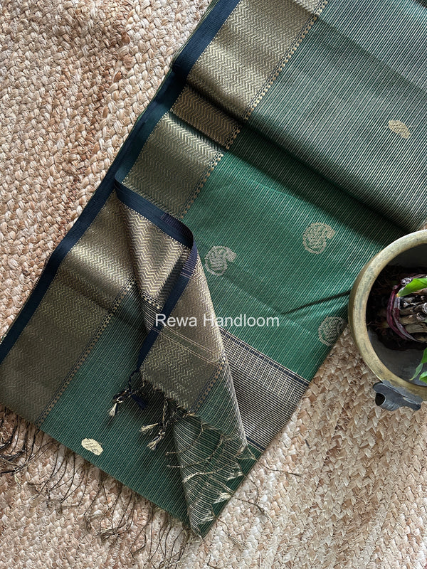 Maheshwari Tissue Butti Saree