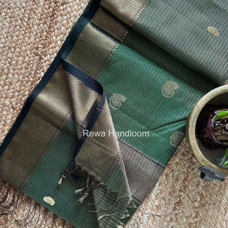Maheshwari Tissue Butti Saree