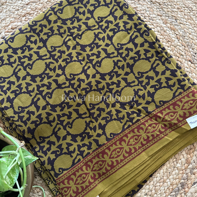  Bagh Print Cotton Suit