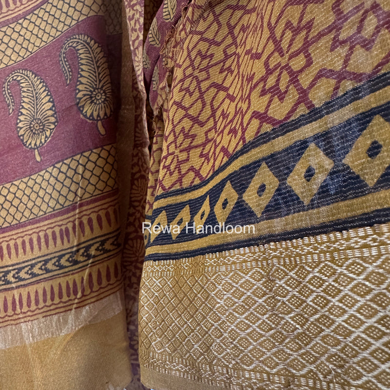 Bagh Print Tissue Suit