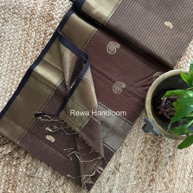 Maheshwari Tissue Butti Saree