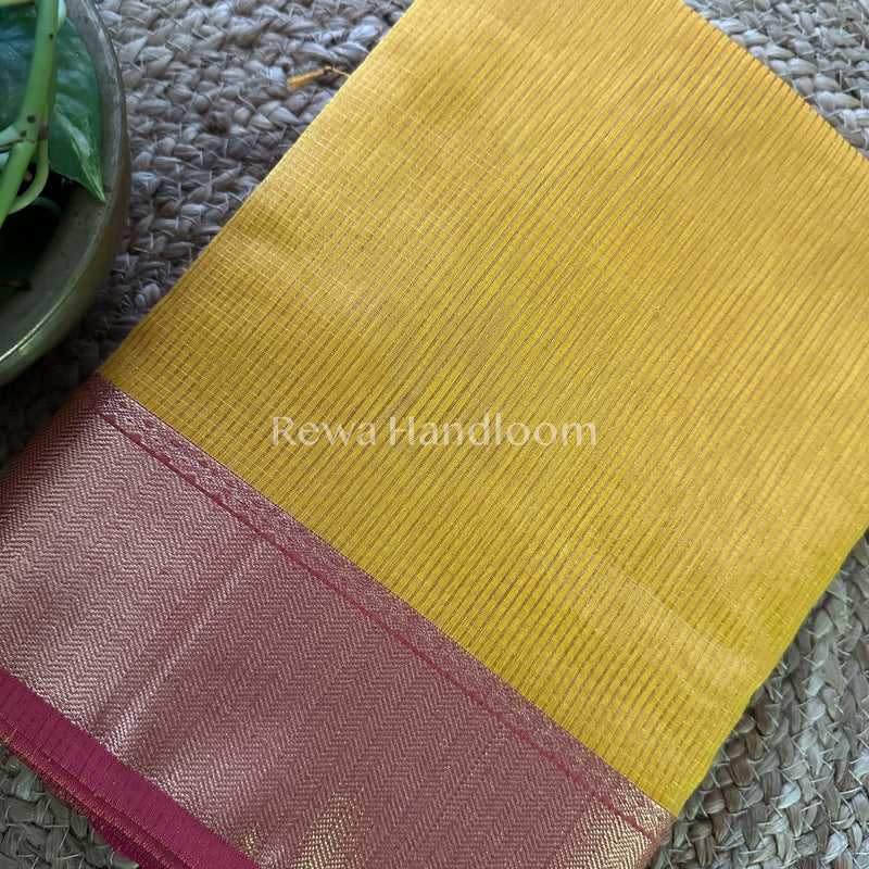Maheshwari Tissue Silk Saree
