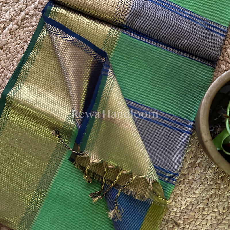 Maheshwari Tissue Silk Saree
