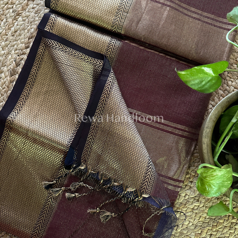 Maheshwari Tissue Silk Saree