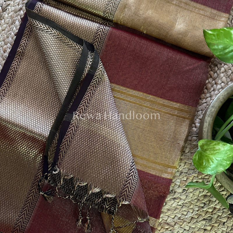 Maheshwari Tissue Silk Saree