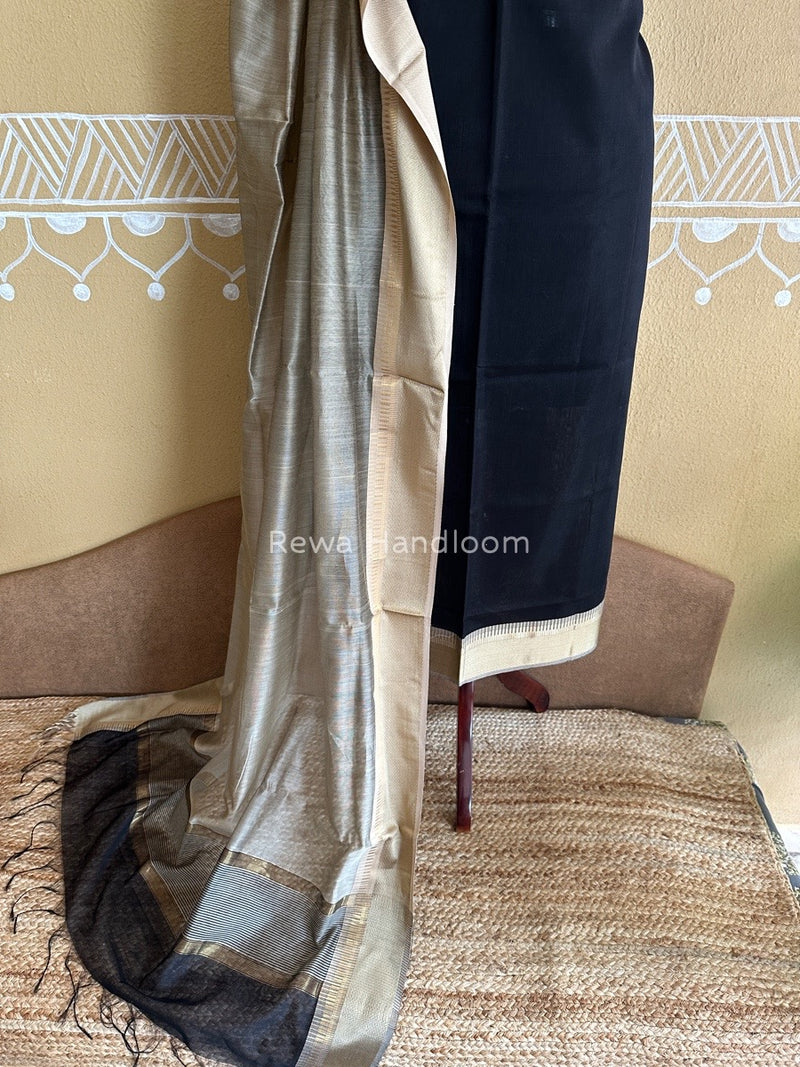  Resham Border Dress Material