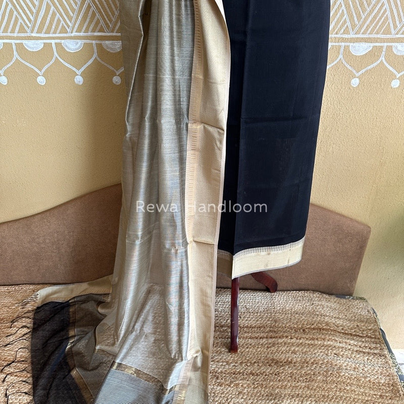  Resham Border Dress Material