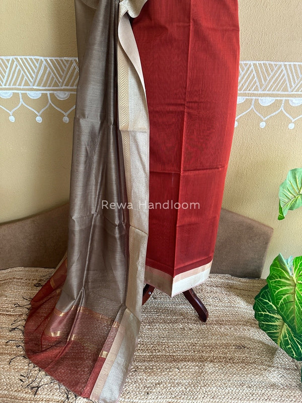  Resham Border Dress Material