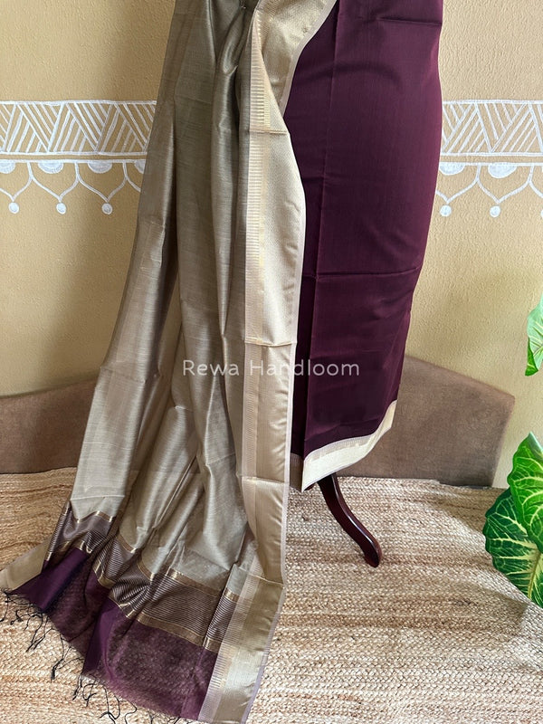  Resham Border Dress Material