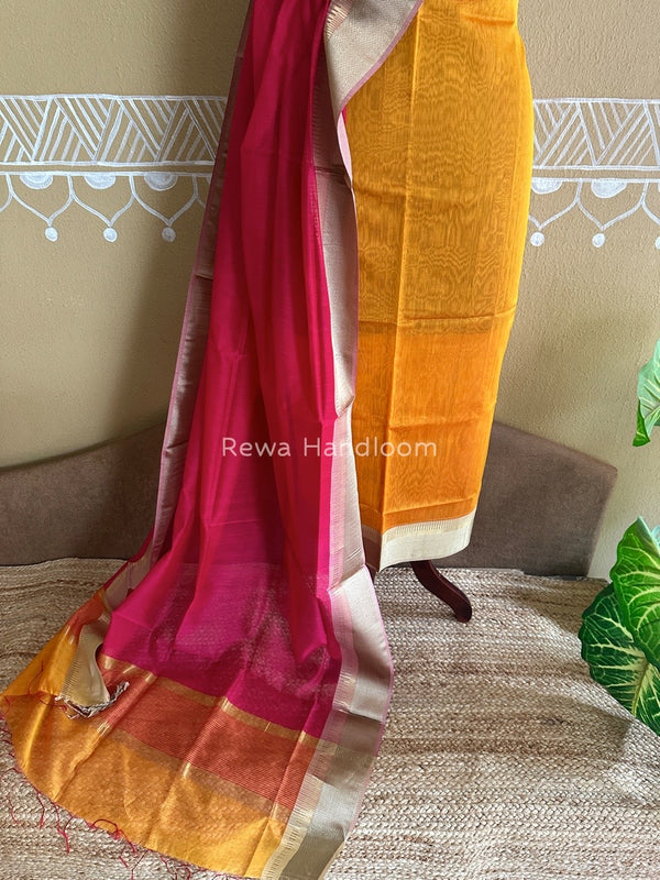  Resham Border Dress Material
