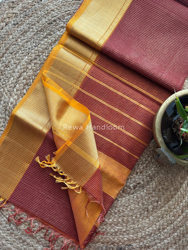 Exclusive Maheshwari Tissue Silk Saree
