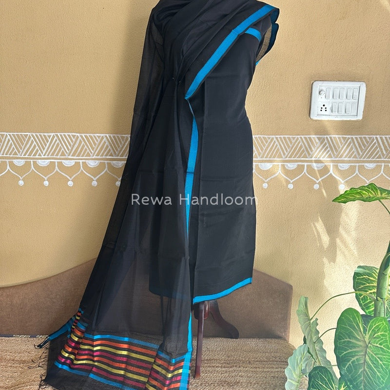 Maheshwari Top-Dupatta Suit
