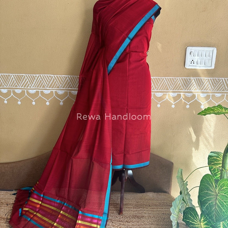Maheshwari Top-Dupatta Suit