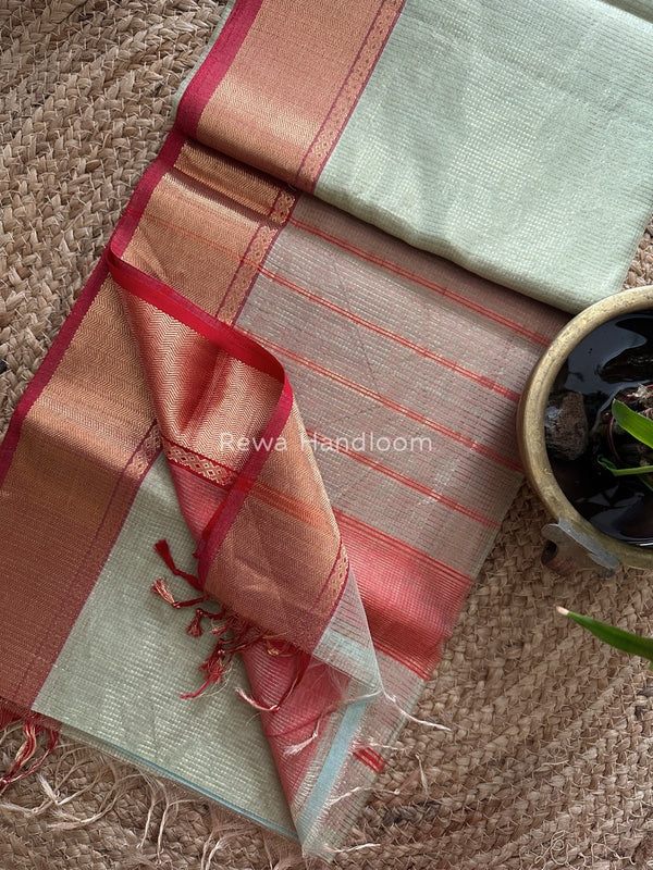 Exclusive Maheshwari Tissue Silk Saree