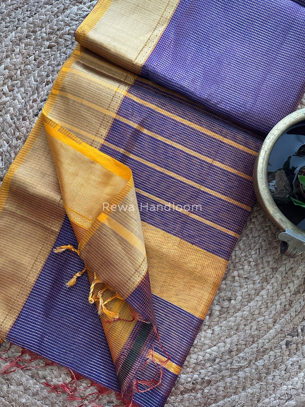 Exclusive Maheshwari Tissue Silk Saree