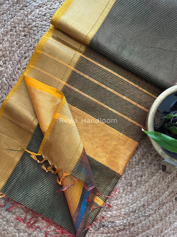 Exclusive Maheshwari Tissue Silk Saree