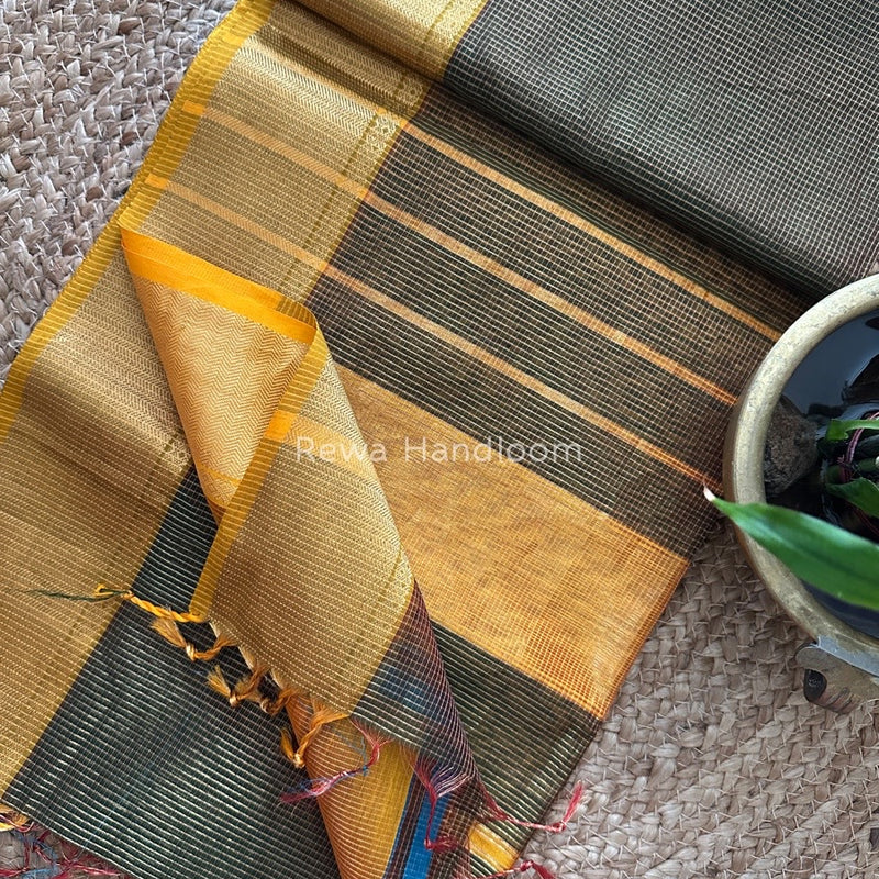 Exclusive Maheshwari Tissue Silk Saree