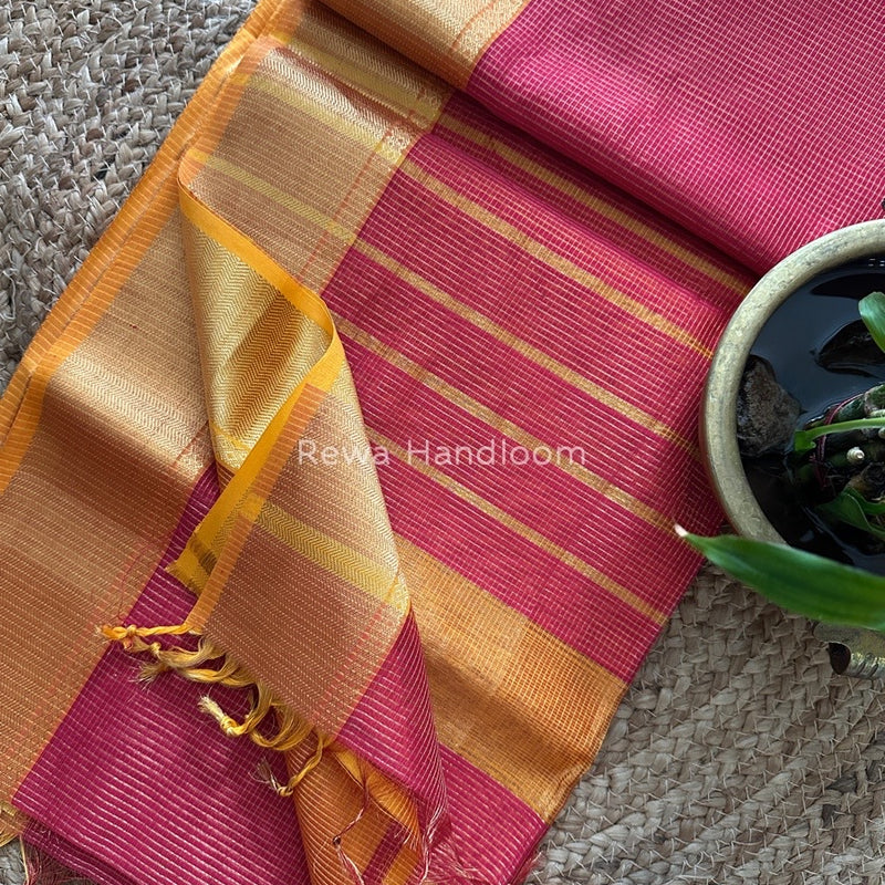 Exclusive Maheshwari Tissue Silk Saree