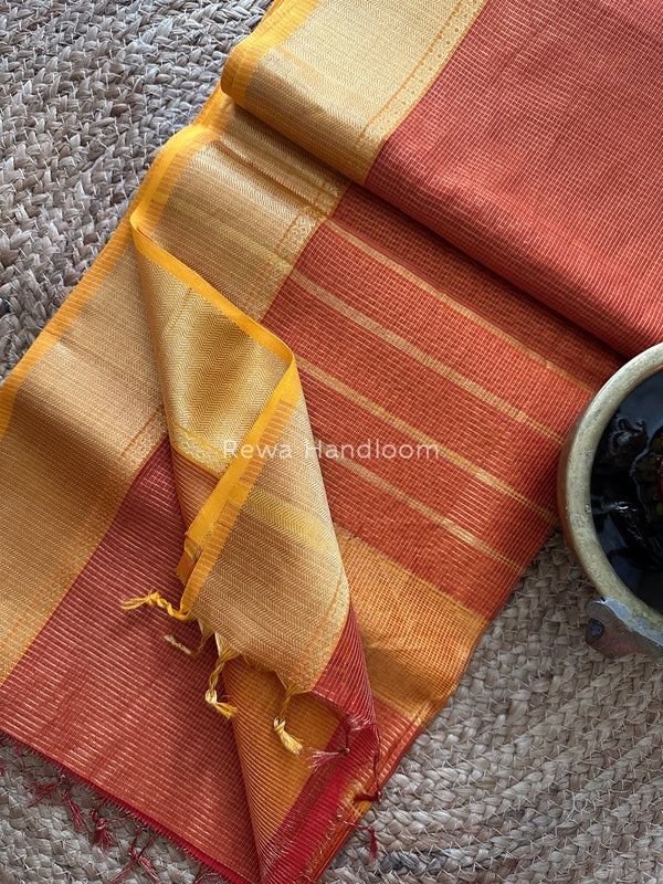 Exclusive Maheshwari Tissue Silk Saree