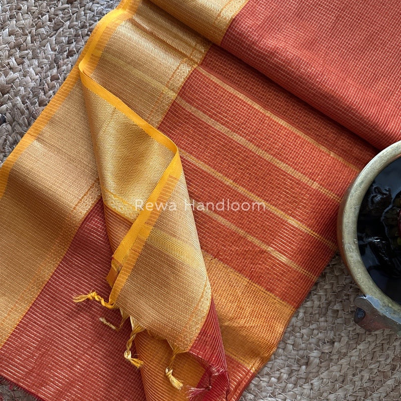 Exclusive Maheshwari Tissue Silk Saree