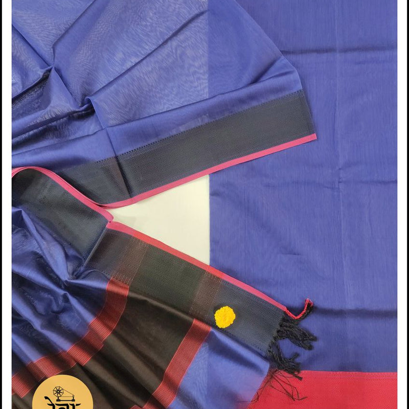 Maheshwari Blue Multicolor Suit