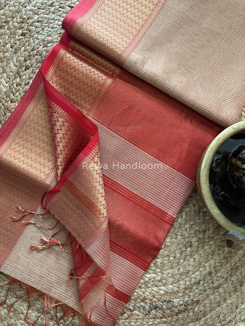 Exclusive Maheshwari Tissue Silk Saree