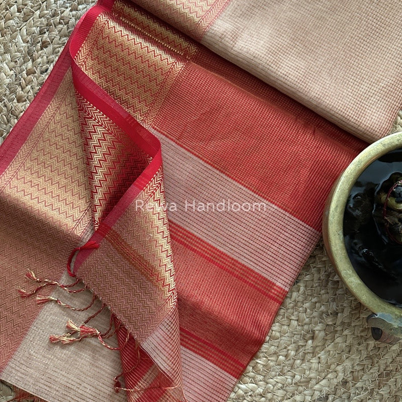 Exclusive Maheshwari Tissue Silk Saree