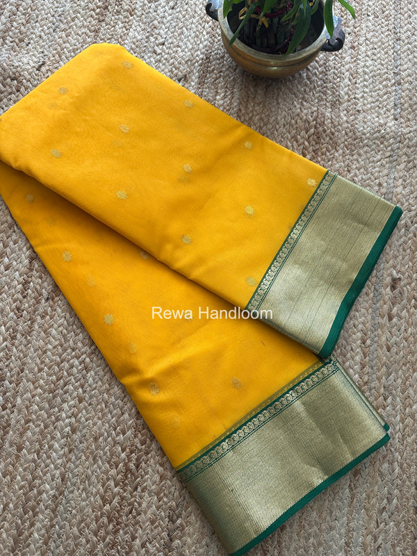 Chanderi Katan Silk Saree