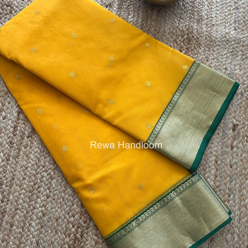 Chanderi Katan Silk Saree