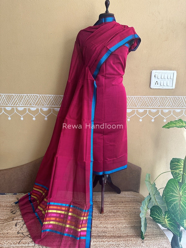 Maheshwari Top-Dupatta Suit