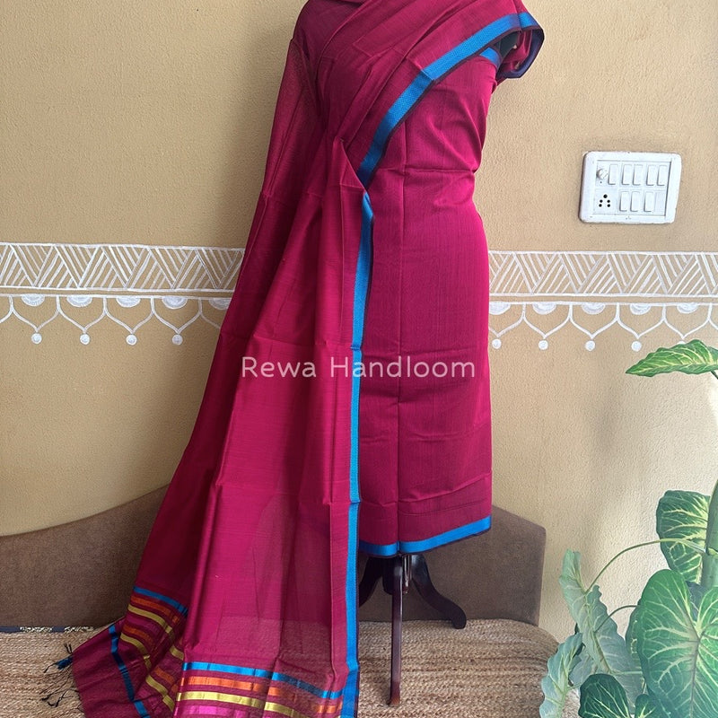 Maheshwari Top-Dupatta Suit