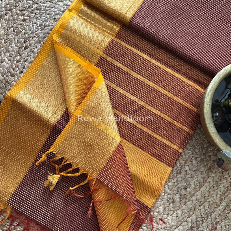 Exclusive Maheshwari Tissue Silk Saree