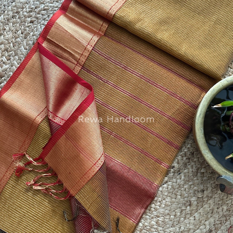 Exclusive Maheshwari Tissue Silk Saree