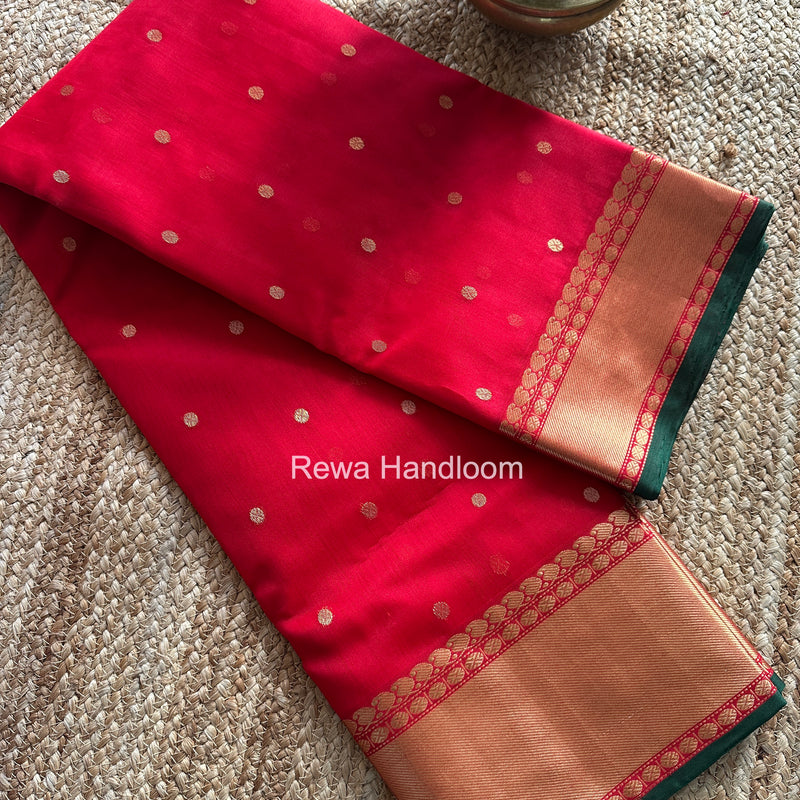 Chanderi Katan Silk Saree